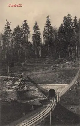 Narrow-Gauge-Railway Ostbahn Tunnel-No-13 East-of-Stambulcic