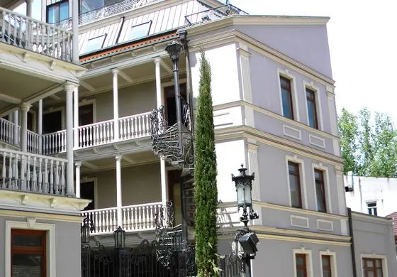 Houses in Old Town, Tbilisi, Georgia