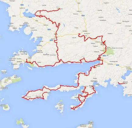 Karia yolu - carian trail - карийская тропа