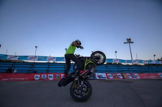 قهرمان موتور استانت ایران و آسیا، سامان قنبری اهل دزفول Motorcycle Champion of Stanat Saman Ghanbari 01