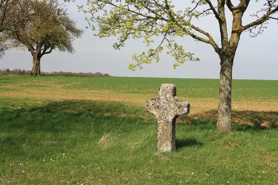 Niederstetten Heimberg Wegkreuz