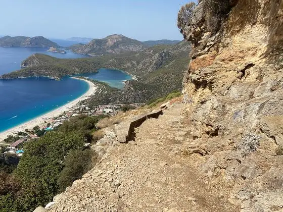 Ликийская тропа около Олюдениза
