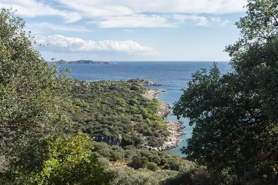 2023-11-19 A view from Lycian Way near Kaş 2