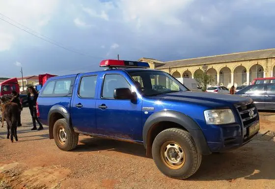 Police car Northern Cyprus (occupied by Turks) 02