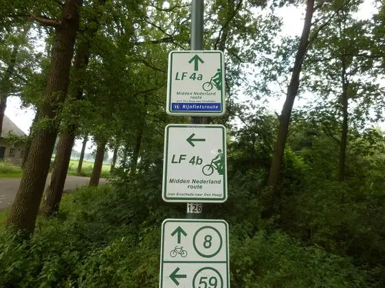 LF4 Midden Nederland route