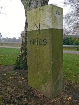 Haren Ruetenbrock Grenzstein 168 D N 2