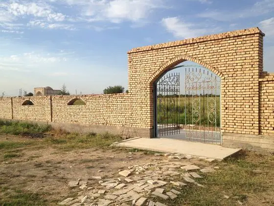 Kyzyl mazar cemetery gates