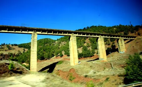 Railway bridge Prrenjas Albania 2018 1