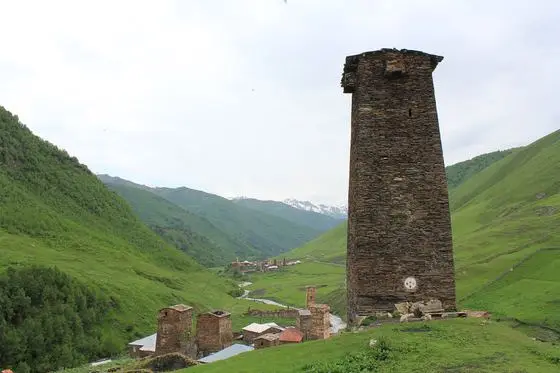 Ushguli, Tamar's Tower (35282897653)