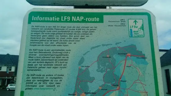 LF9b NẠP route signs, Bad Nieuweschans (2019) 03