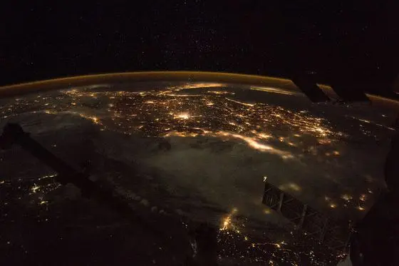 ISS053-E-182581 - View of Earth