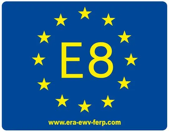 E 8 sign