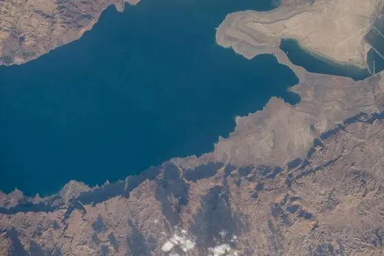 ISS019-E-6419 - View of Earth