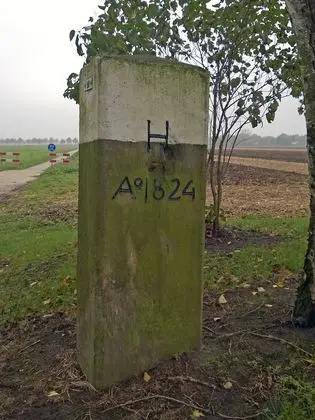 Haren Ruetenbrock Grenzstein 168 D N 1