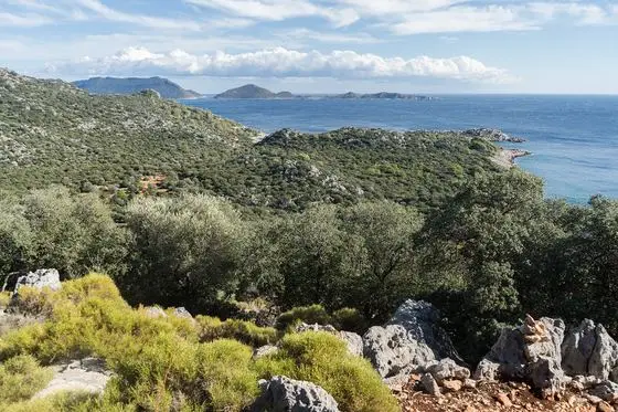2023-11-19 A view from Lycian Way near Kaş 1