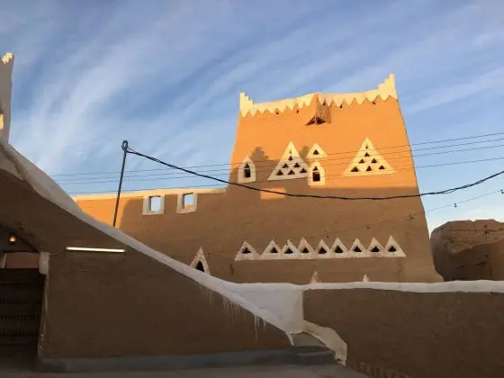 Al-Ammar mosque maqsura Najdi decorations