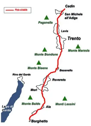 MappaCiclabileValleAdige