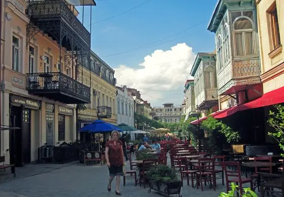 Erecle street, Tbilisi 2010
