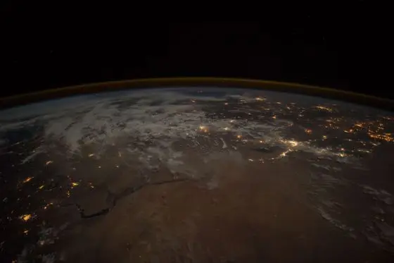 ISS053-E-210309 - View of Earth