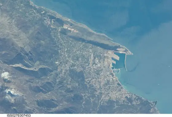 ISS027-E-7453 - View of Montenegro