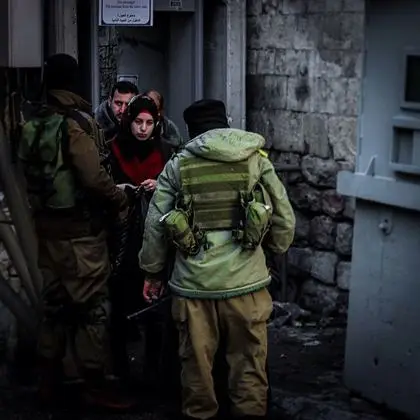 Checkpoint 56 in Hebron