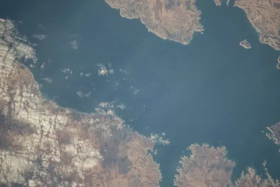 ISS041-E-108386 - View of Earth