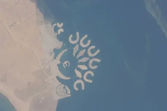 ISS018-E-16506 - View of Bahrain