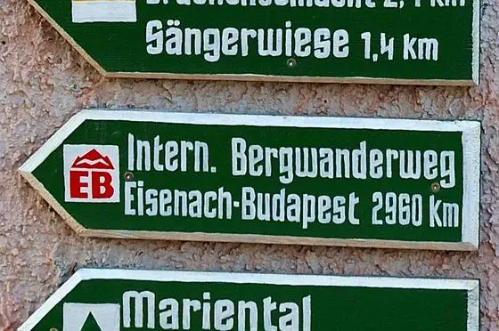 Internationaler bergwanderweg