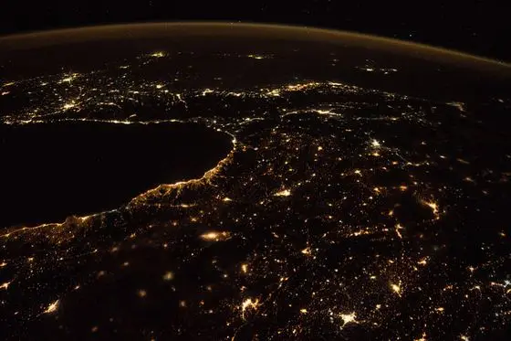 ISS057-E-73620 - View of Earth