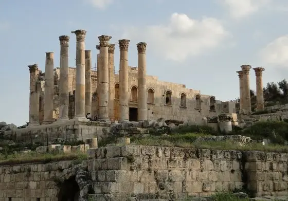 Jerash - Temple of Zeus