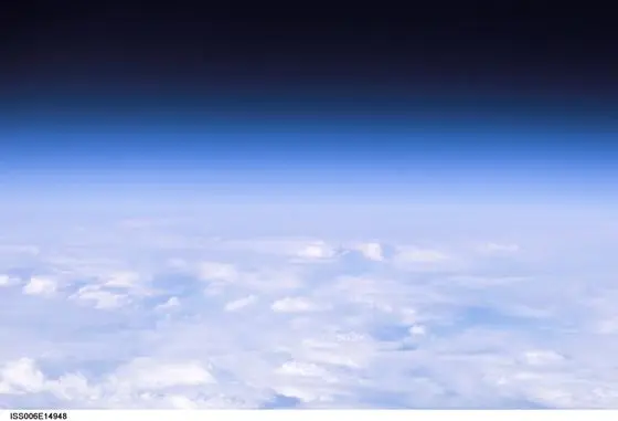 ISS006-E-14948 - View of clouds