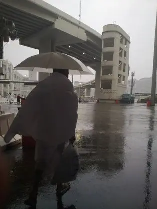 It's raining cats, dogs and everything else here in Mina - Flickr - Al Jazeera English