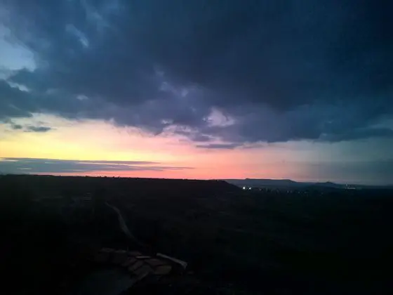 Epic Sunset on the Green Line - panoramio