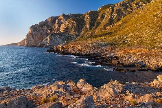 Sunset on Marettimo's west coast (Explored) (15005187758)