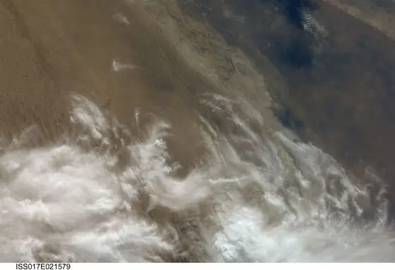 ISS017-E-21579 - View of Turkmenistan