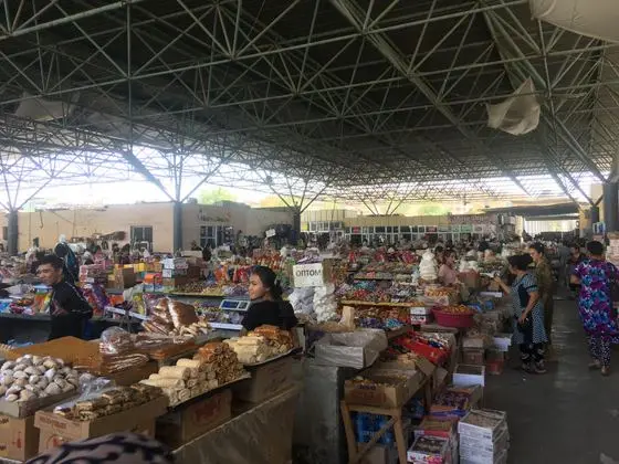 Navoiy Central Market, Uzbekistan