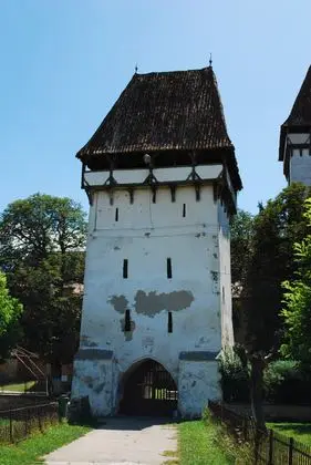 RO SB Agnita fortified church gate