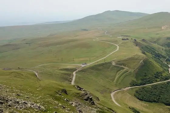Tskhratskaro Pass (view from Mt Tskhratskaro)
