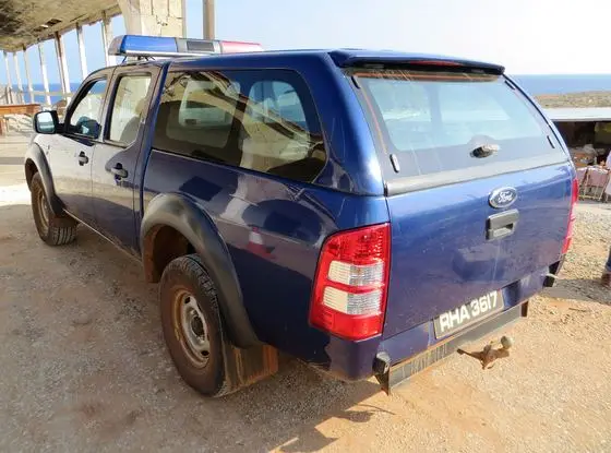Police car Northern Cyprus (occupied by Turks) 03