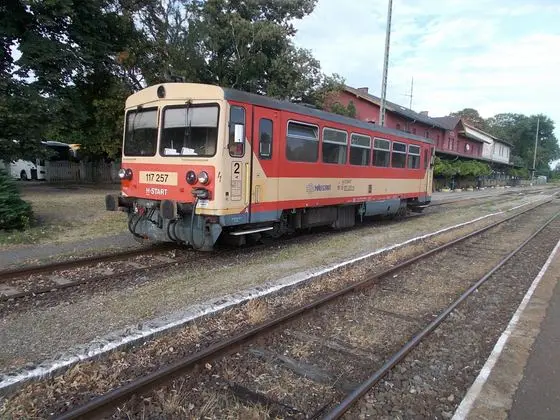 Bahnhof, 117 257, 2022 Barcs