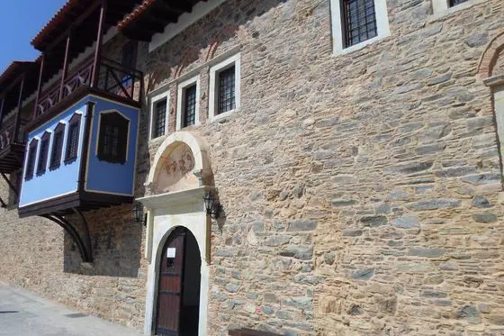 Megali Panagia Monastery the gate