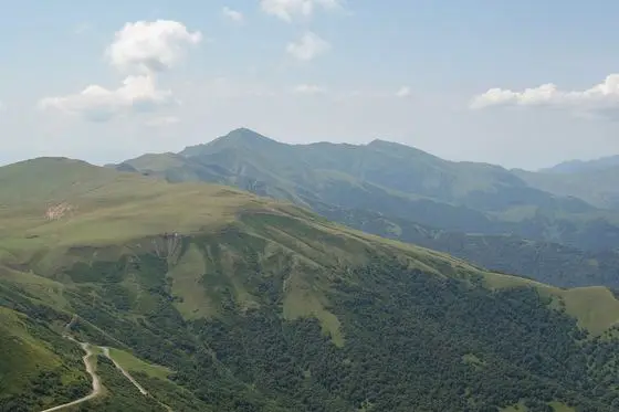 Karakaia and Sanislo (view from Mt Tskhratskaro)