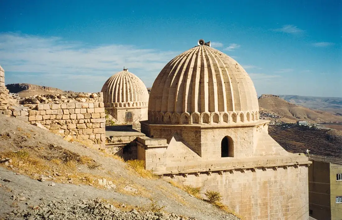 Mardin’de Sultan İsa, Zinciriye Medresesi’nin dilimli taş kubbeleri
