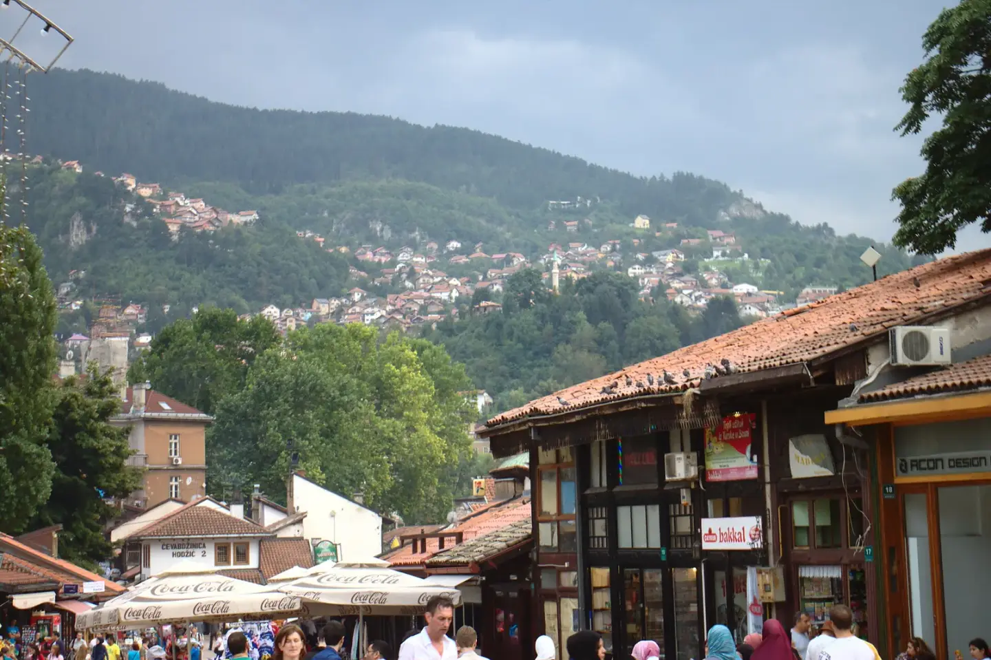 Saraybosna Başçarşı çevresindeki kent dokusu